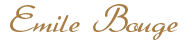 Signature Emile Bouge